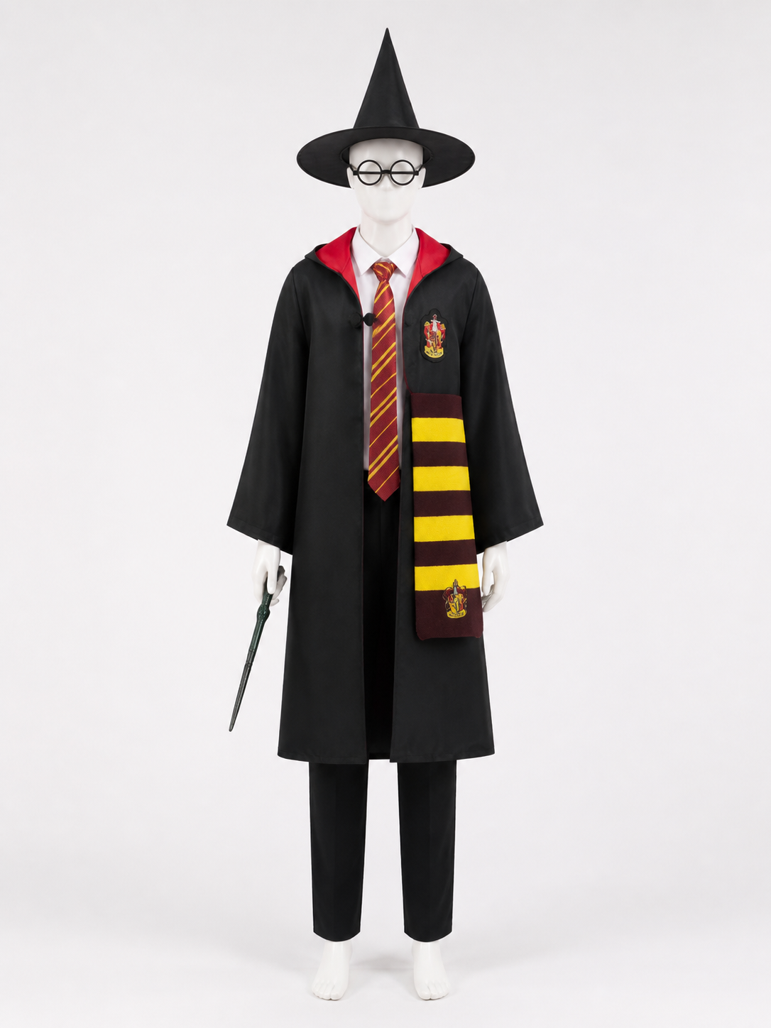 Harry Potter Hooded Robe for Cosplay and Performances back view