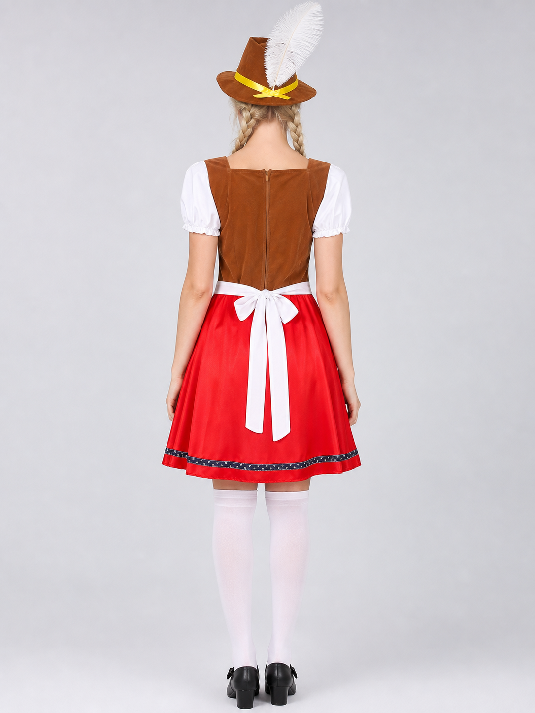 Oktoberfest Costume in Ethnic Style with Hat