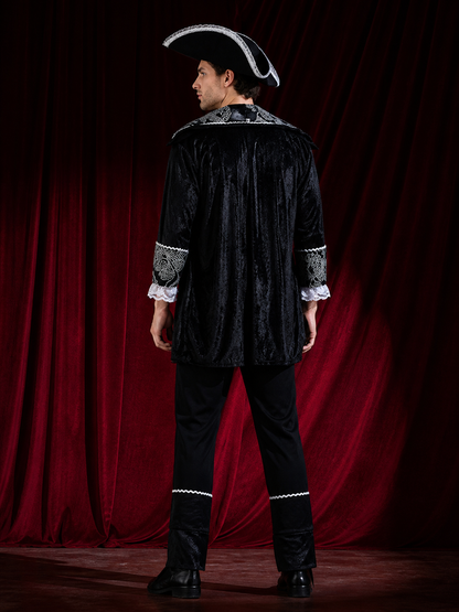 Jack Sparrow Pirate Costume for Halloween back view