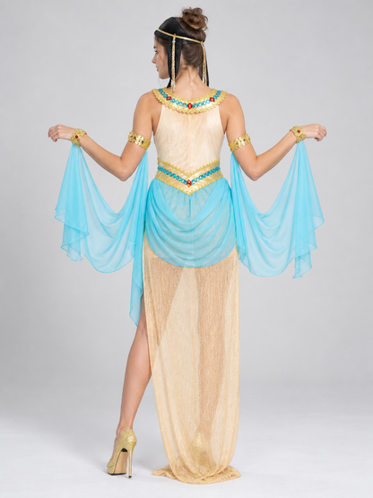 Egyptian-Style Carnival Costume with Headpiece