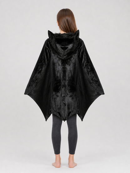Black Bat Jumpsuit Costume for Cosplay