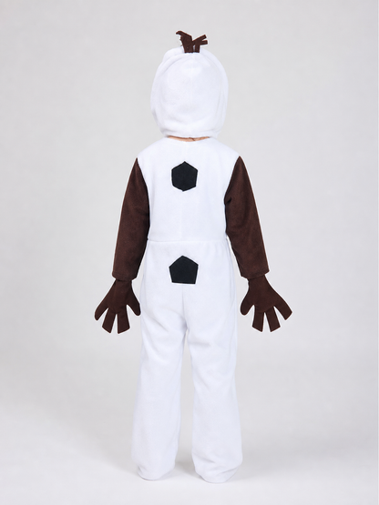 Snowman Costume for Cosplay, Holidays, and Performances