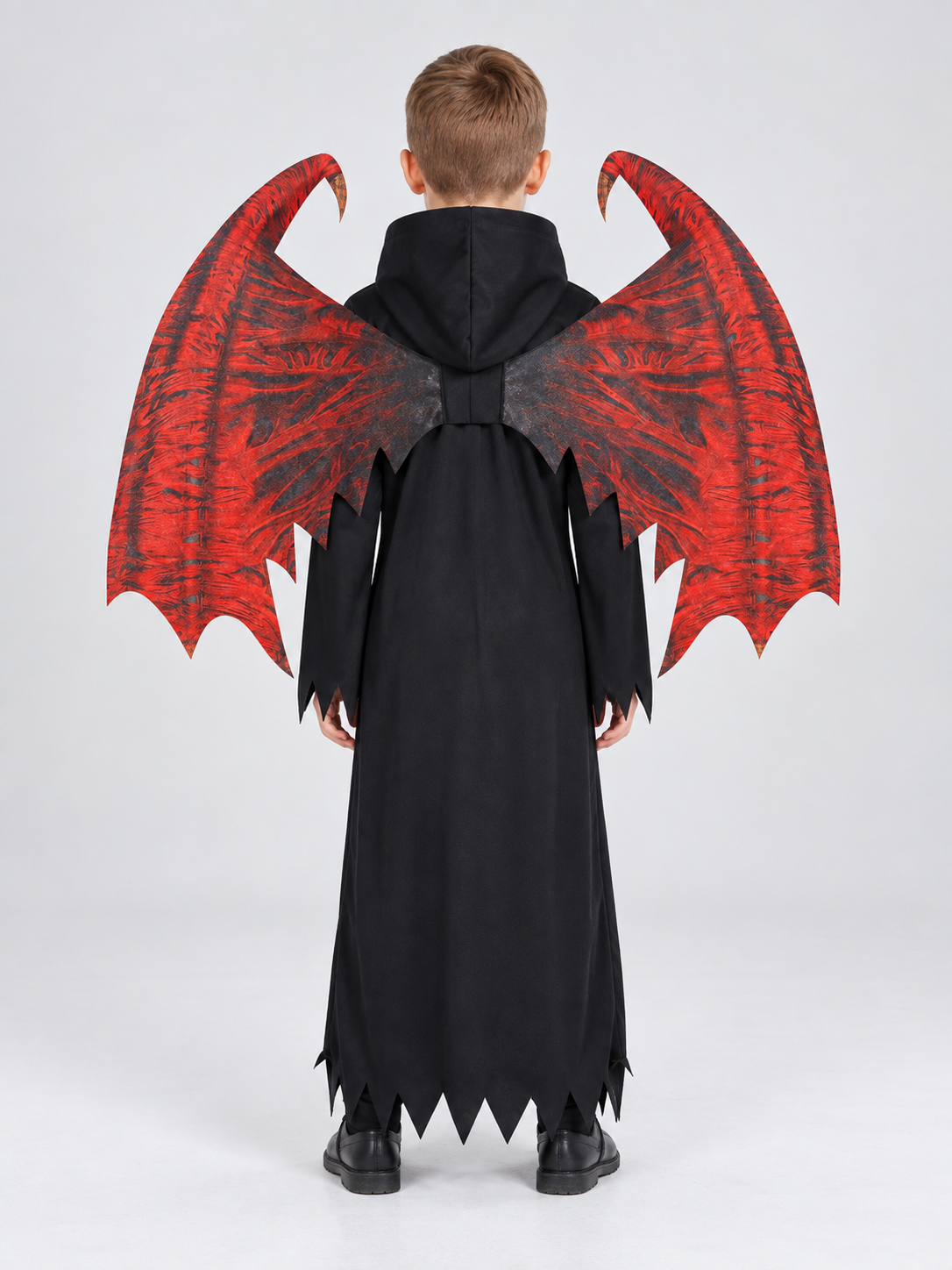 Kids' Demon Carnival Costume with Mask and Wings