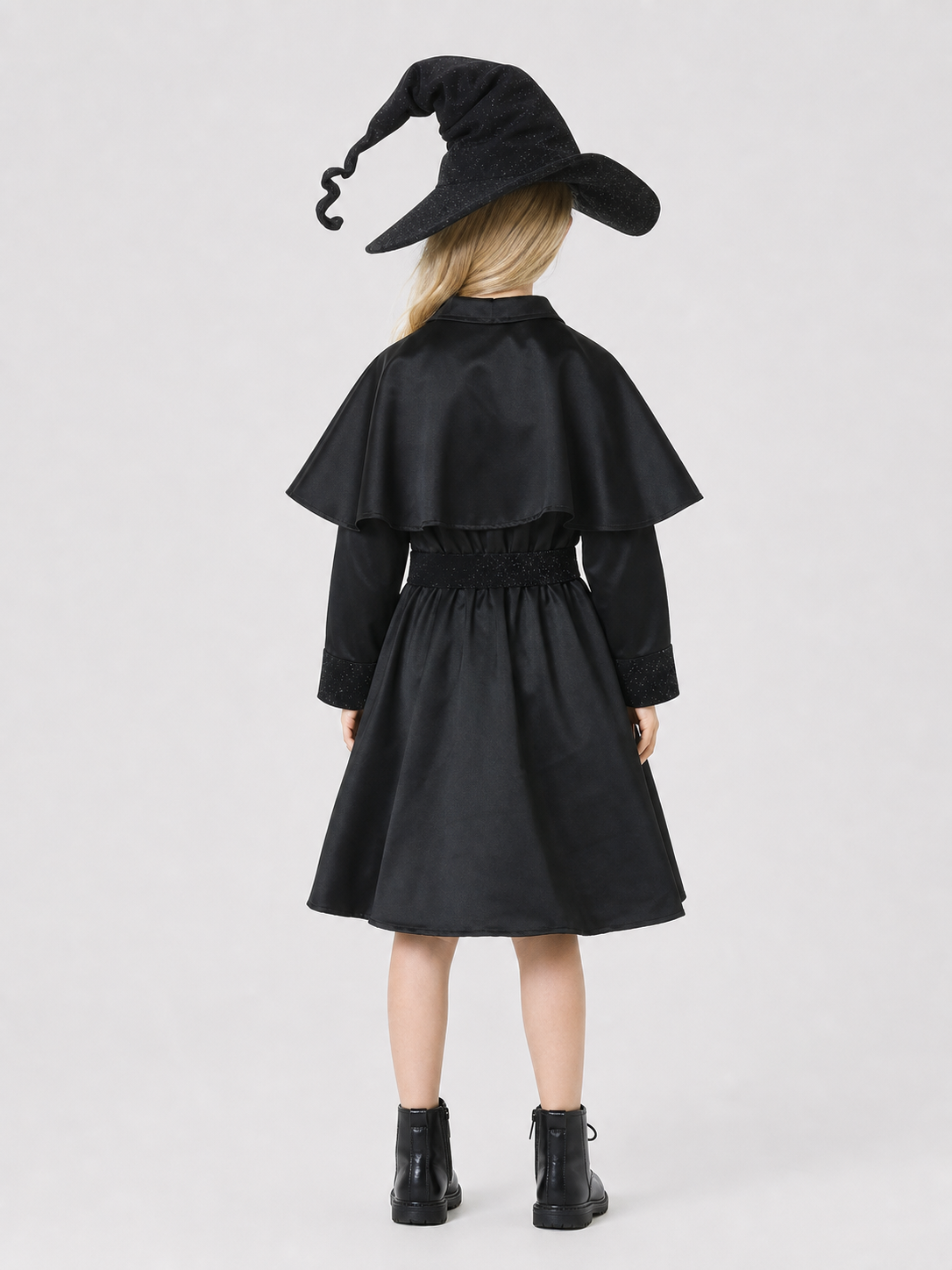 Witch Costume with Hat and Broom