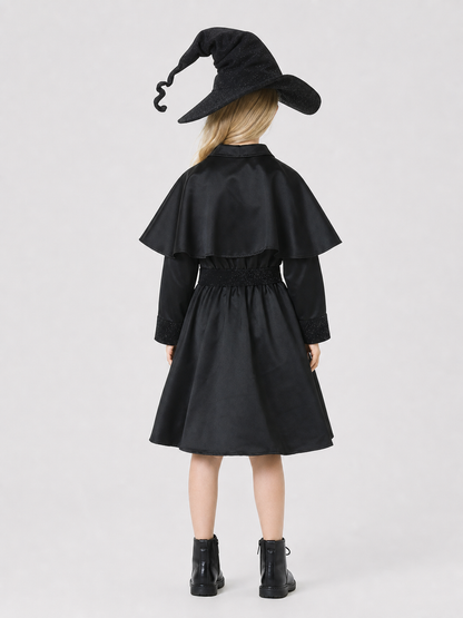 Witch Costume with Hat and Broom