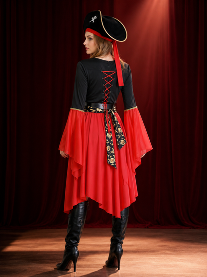 Halloween Pirate Costume for Women, Cosplay