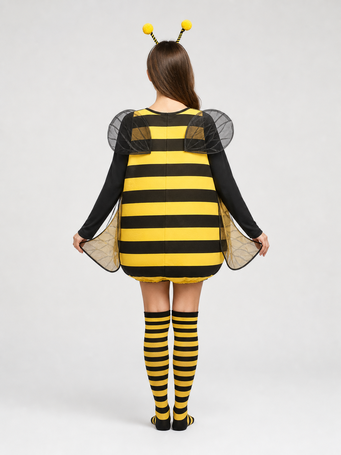 Bee Costume with Wings and Antennae