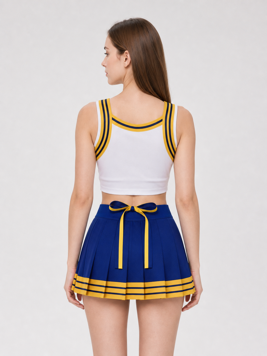 Taylor Swift Cheerleader Cosplay Costume with Bow
