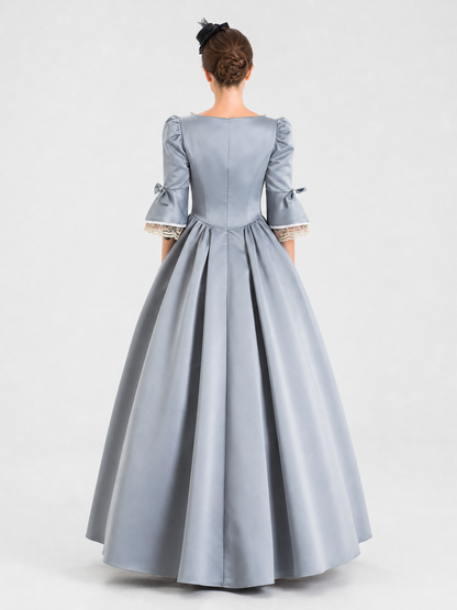 Historical-Style Carnival Dress with Lace