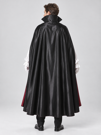 Adult Vampire Costume with Black Cape