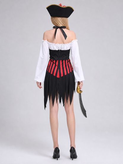 Pirate Captain Costume with Hat