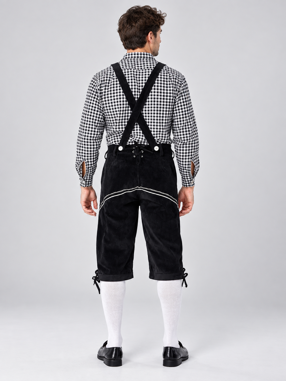 Oktoberfest Costume: Shirt and Suspender Pants