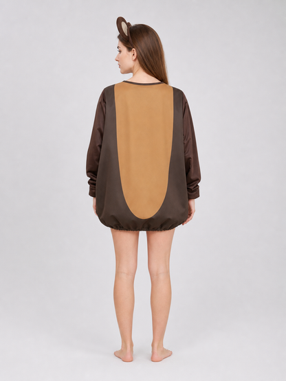 Adult Monkey Costume, Brown