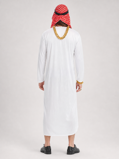 Arabian Carnival Costume with Robe and Accessories