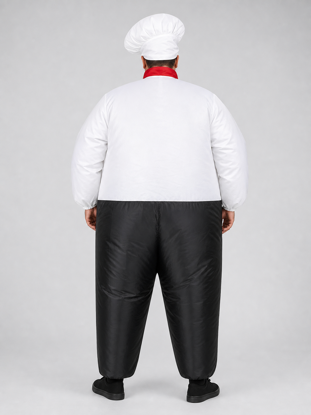 Inflatable Chef Costume with Hat and Mustache