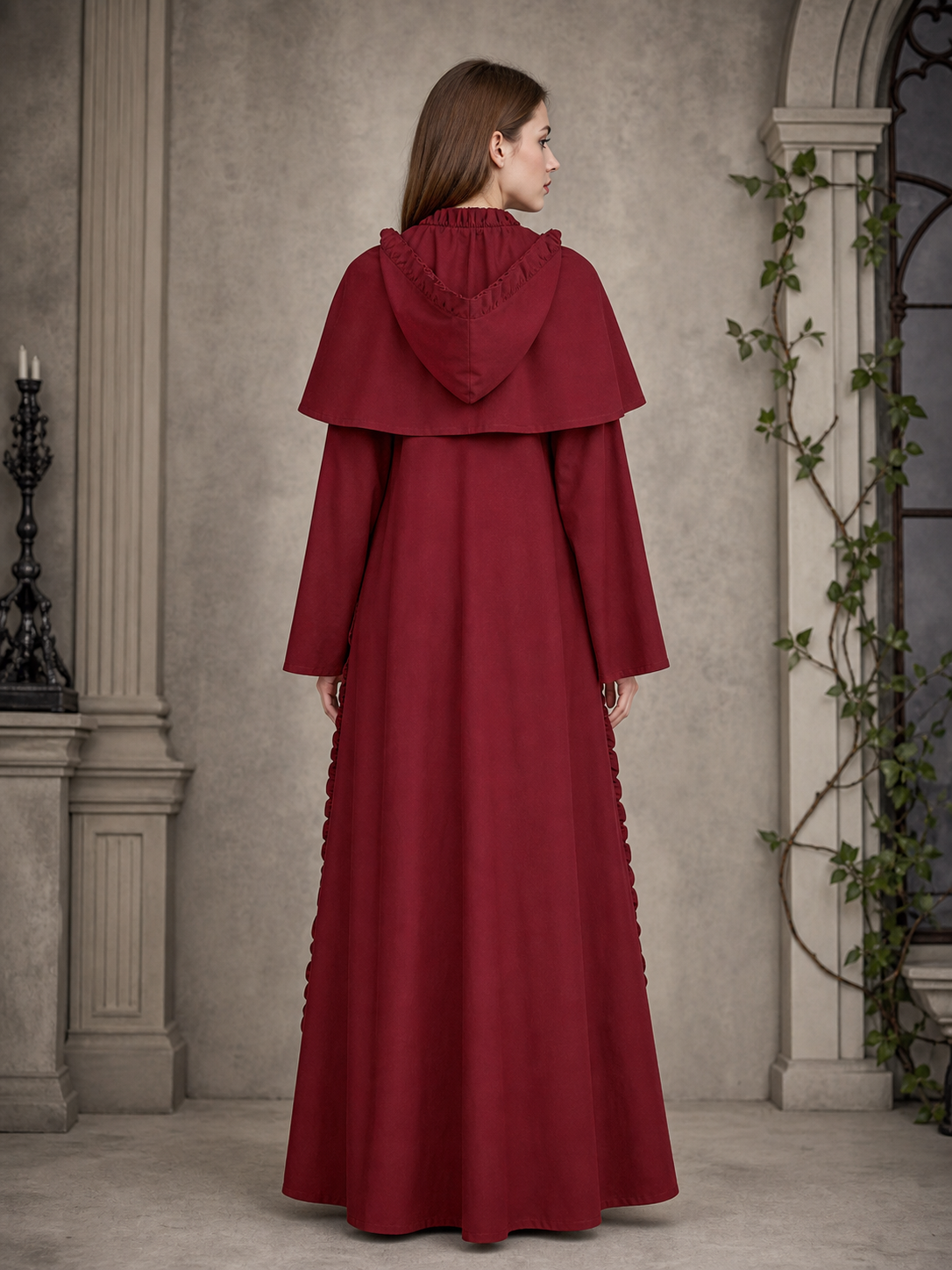 Cosplay Costume: Long Hooded Cloak