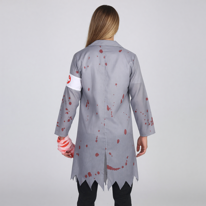 Doctor Costume with Bloody Details and Props