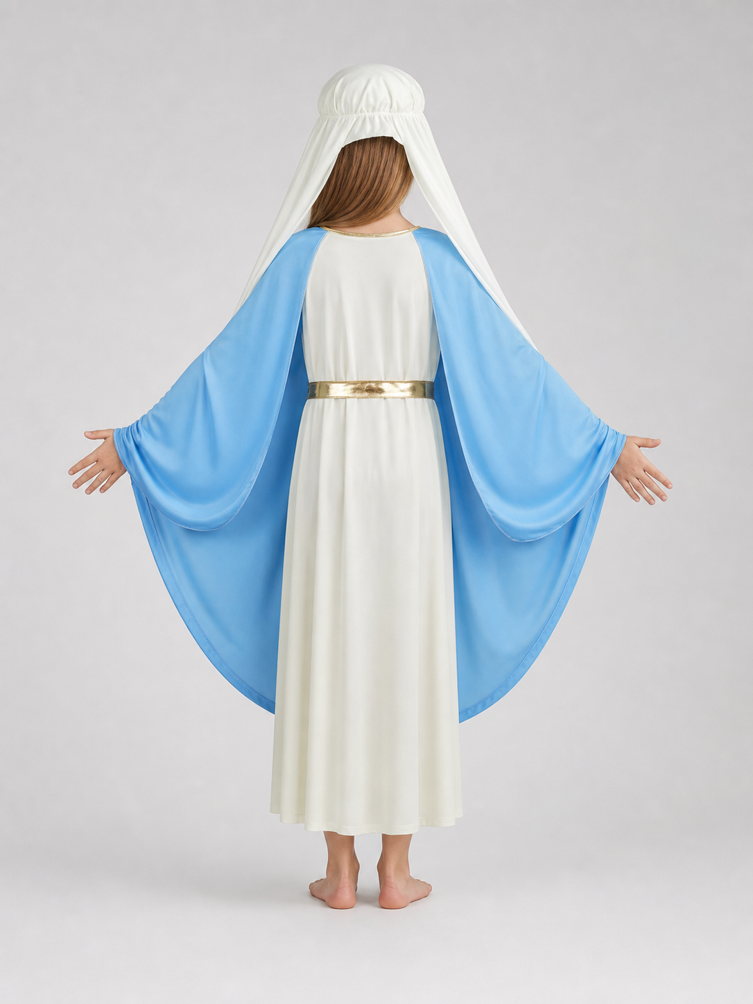 Biblical Costume with Veil and Belt