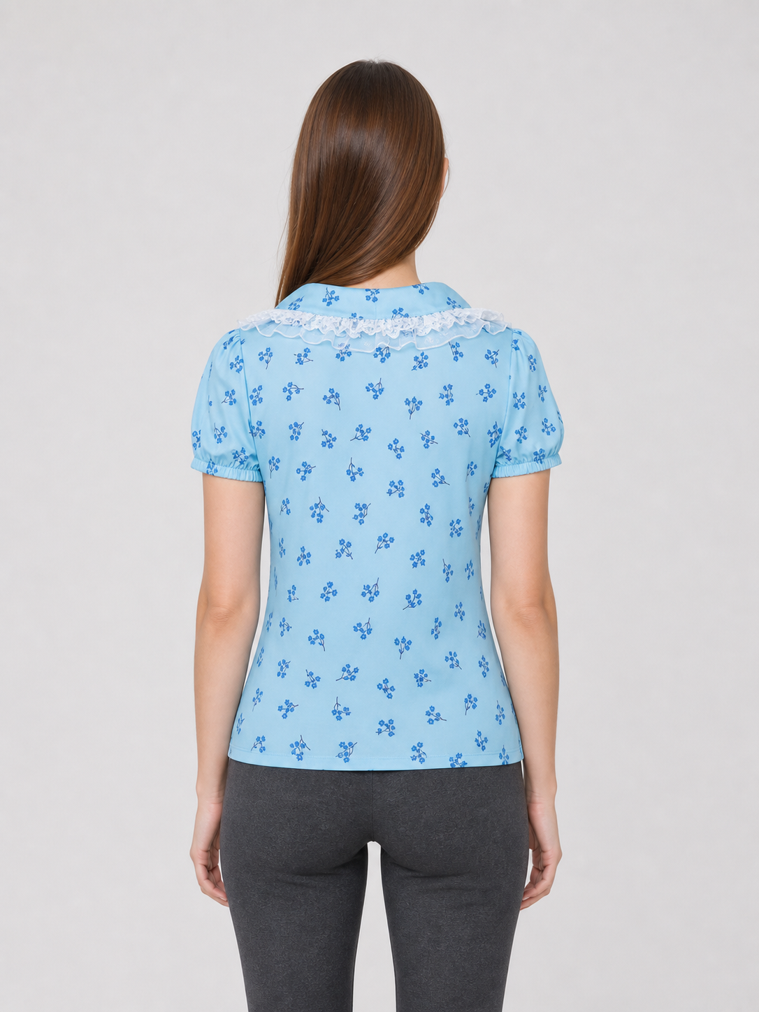Peter Pan Collar and Lace Blouse for Cosplay
