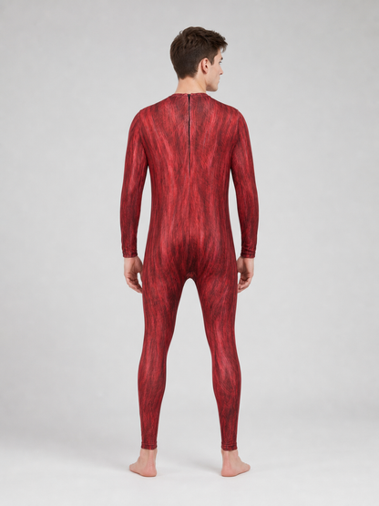 Sonic One-Piece Red Cosplay Costume, Mask