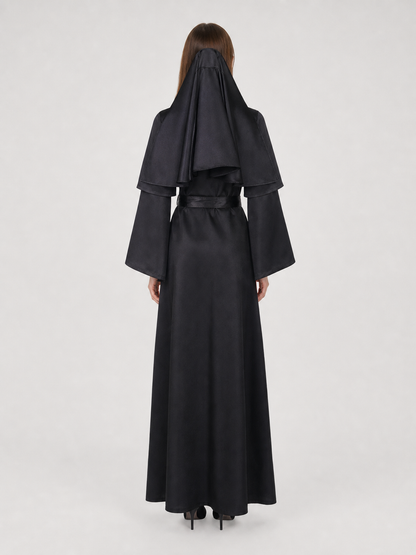 The Nun Cosplay Costume, Black-and-White Look
