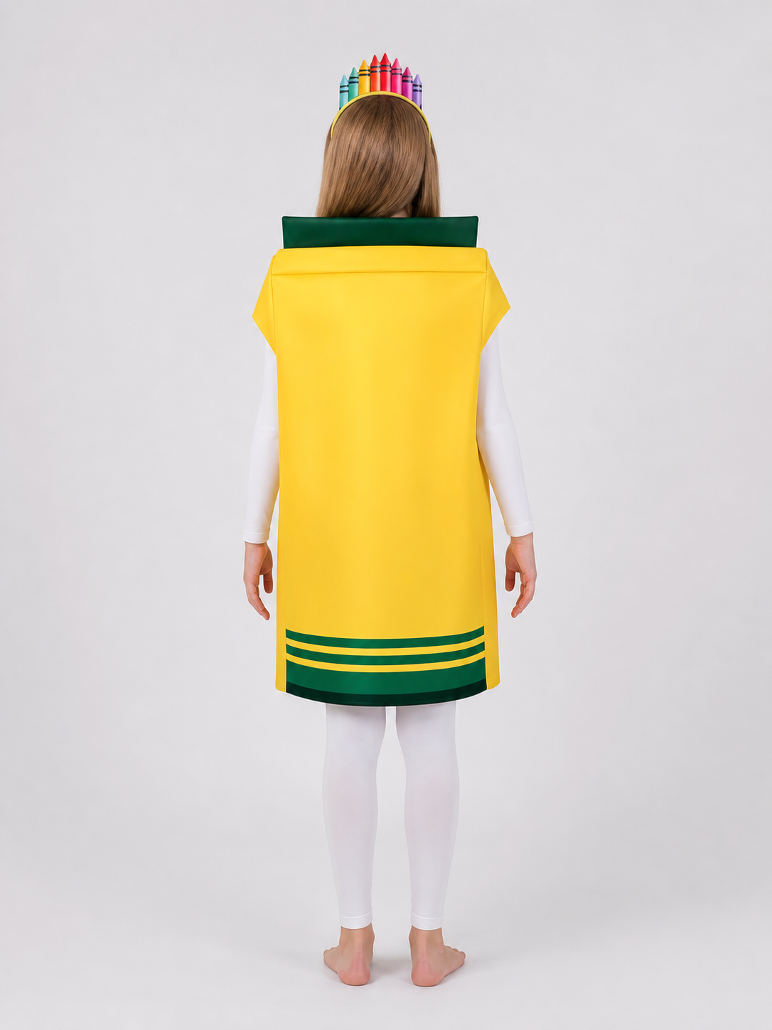 Colorful Crayon Cosplay Costume with Headband