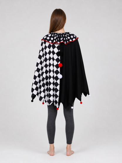 Clown Cape for a Carnival Costume
