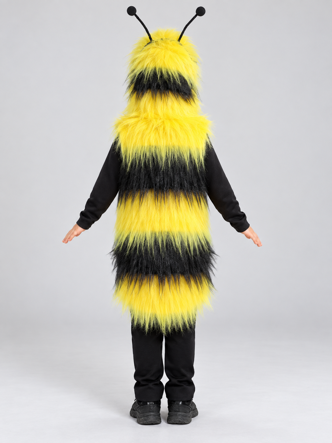 Bee Costume with Antennas, Yellow and Black