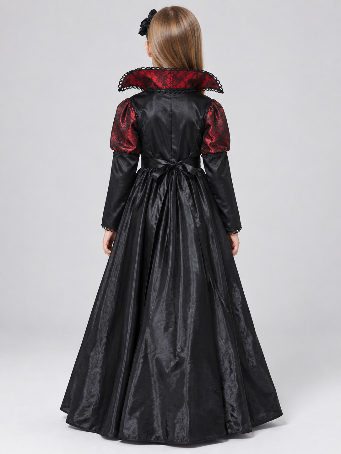 Girls' Vampire Costume Dress back view