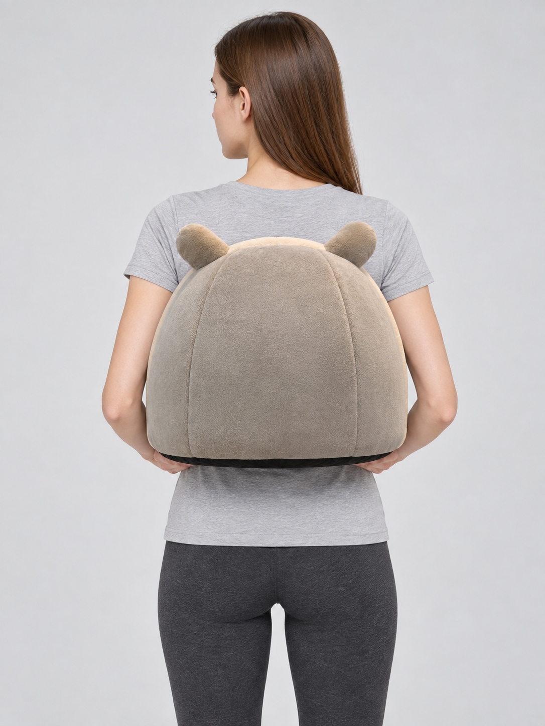 Enclosed House Bed for Cats and Small Dogs back view