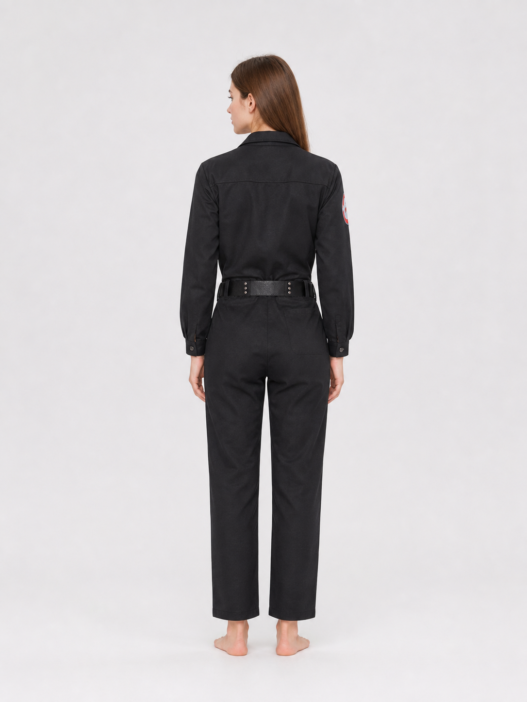 Black Ghostbusters Cosplay Jumpsuit