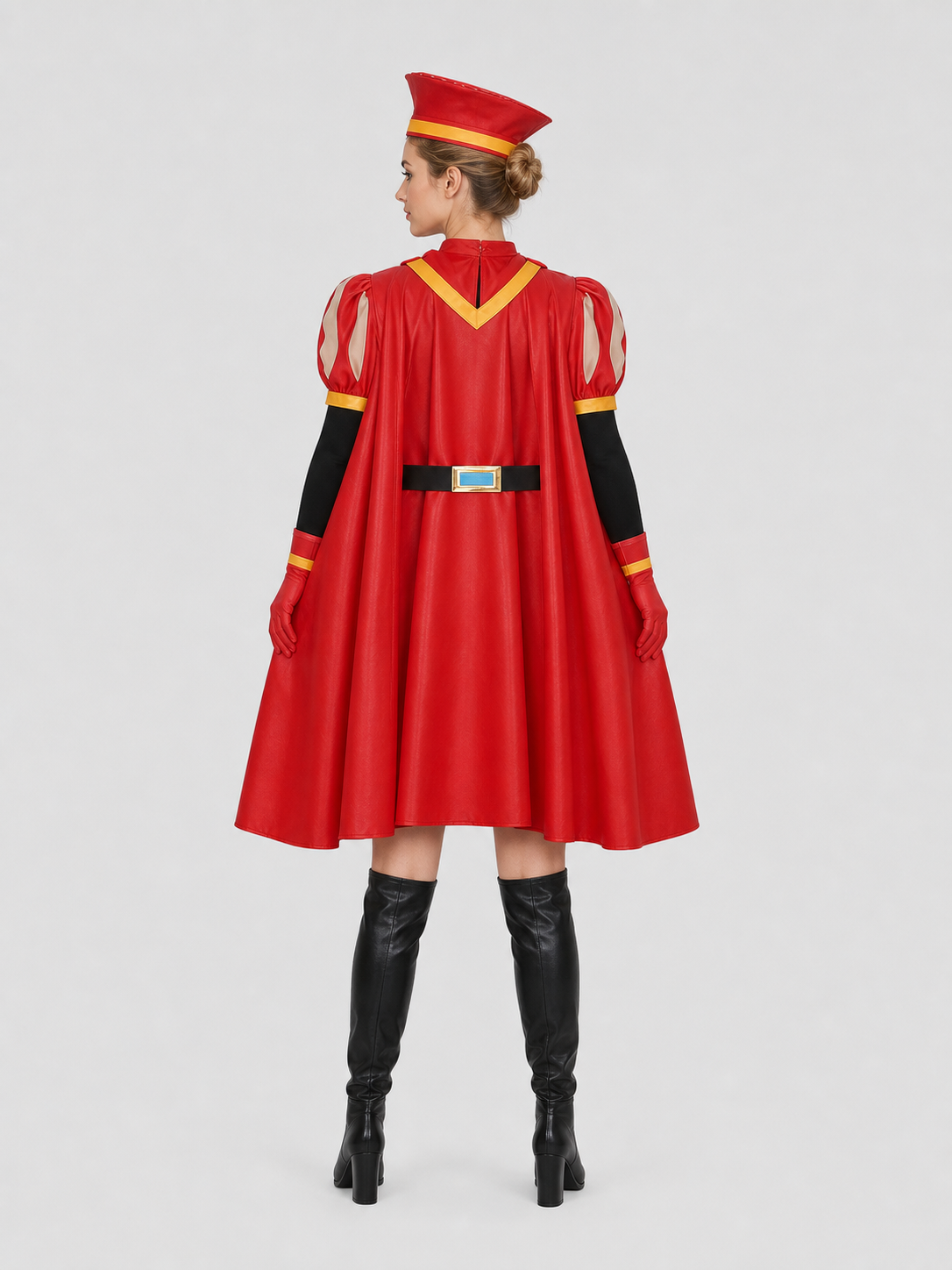 Lord Farquaad from Shrek Cosplay Costume with Cape back view