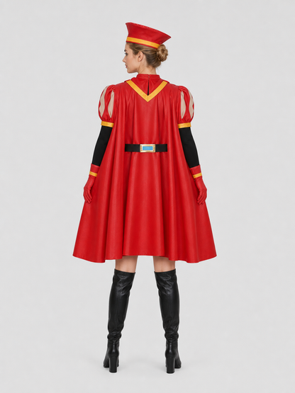 Lord Farquaad from Shrek Cosplay Costume with Cape back view