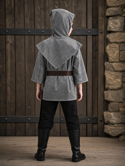 Medieval Knight Costume with Hood