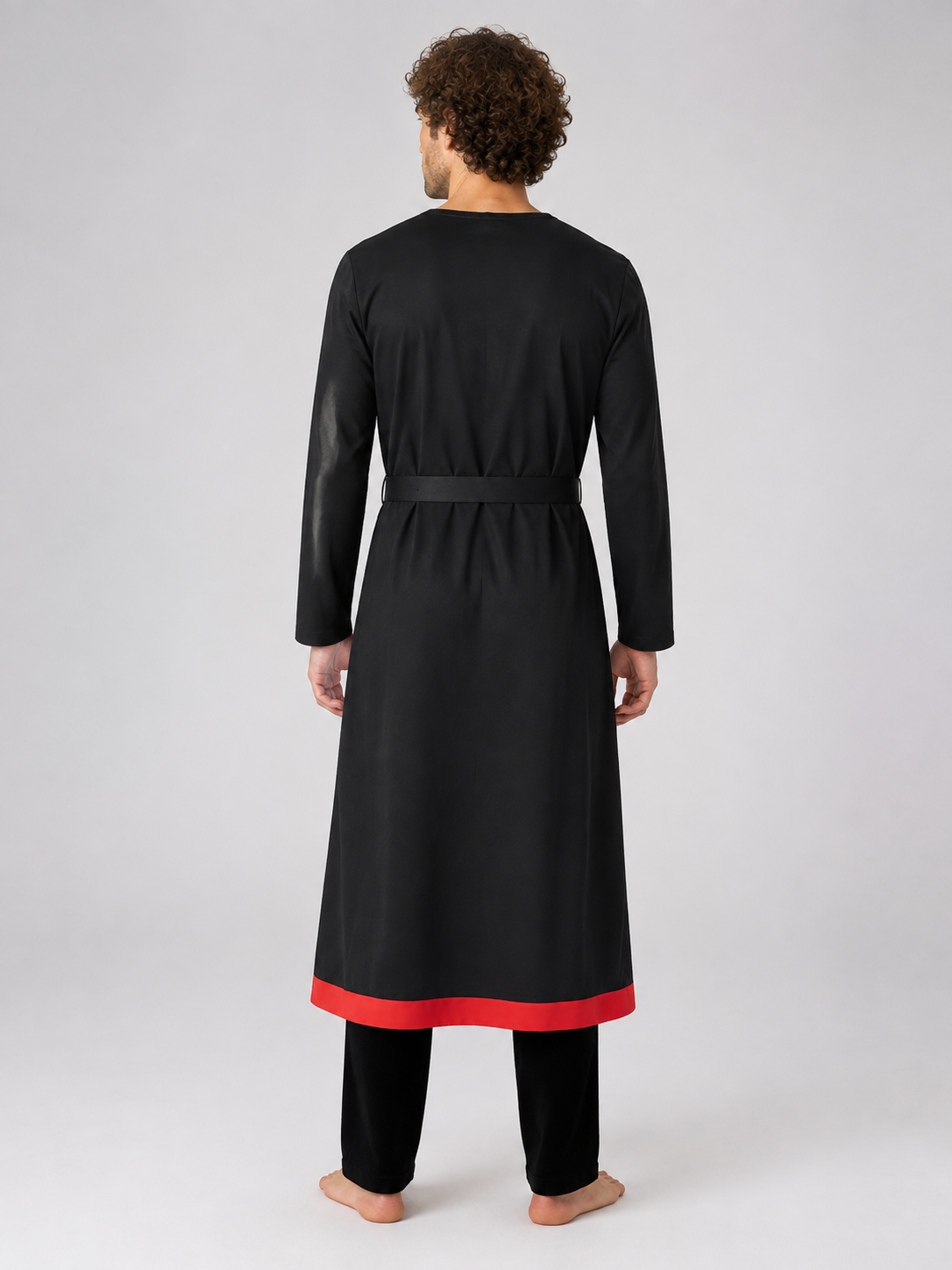 Medieval Carnival Costume with Tunic and Pants back view