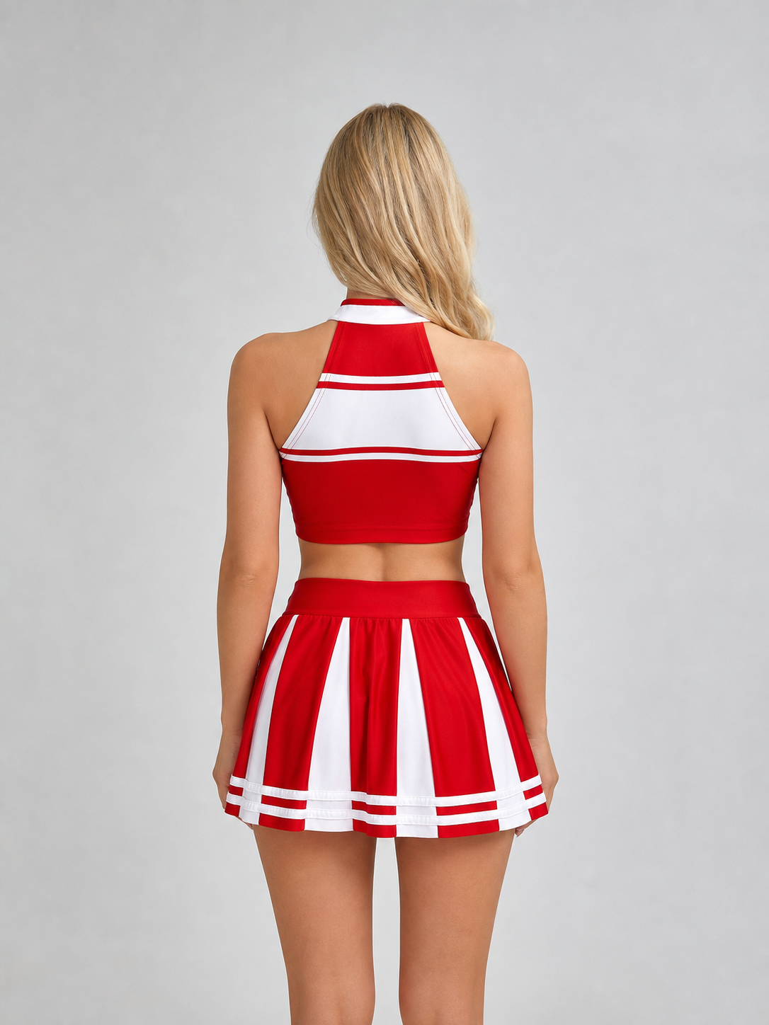 Two-Piece Performance Costume with “Cheer” Lettering