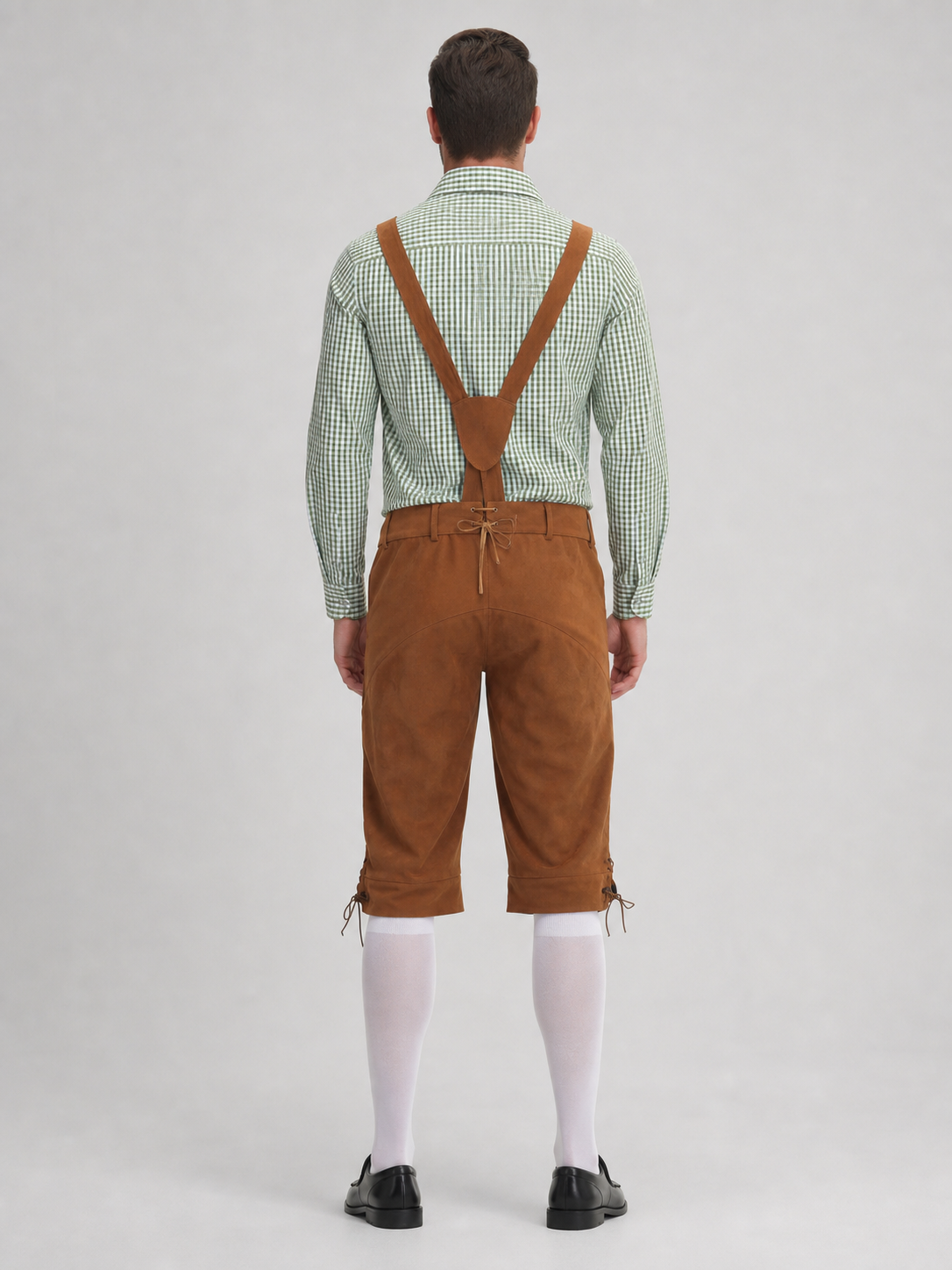 German-Style Costume: Shirt and Suspender Shorts