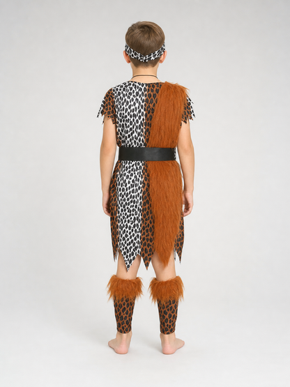 Children's Caveman Costume with Accessories