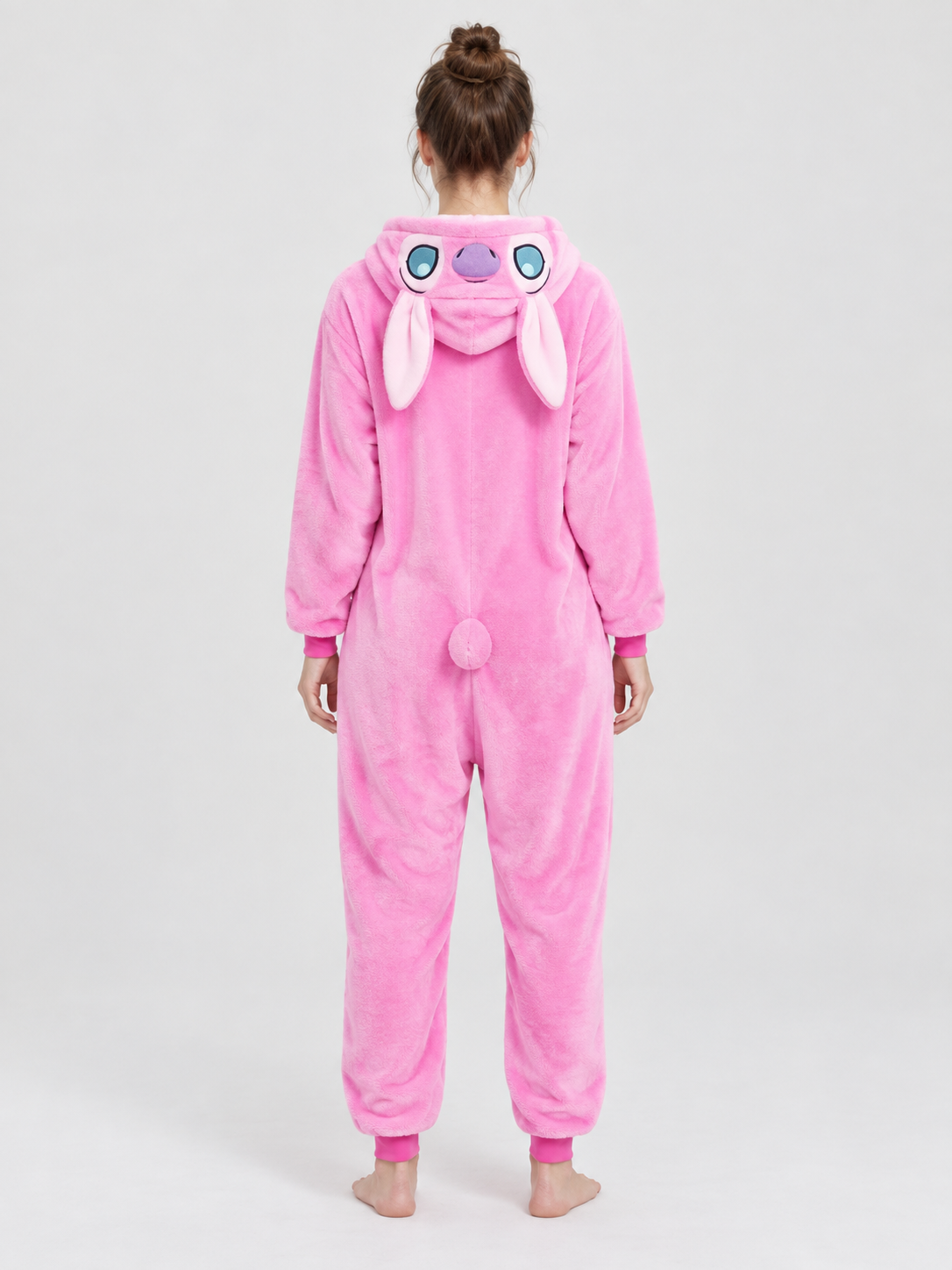 Animal Head Hooded Kigurumi Jumpsuit