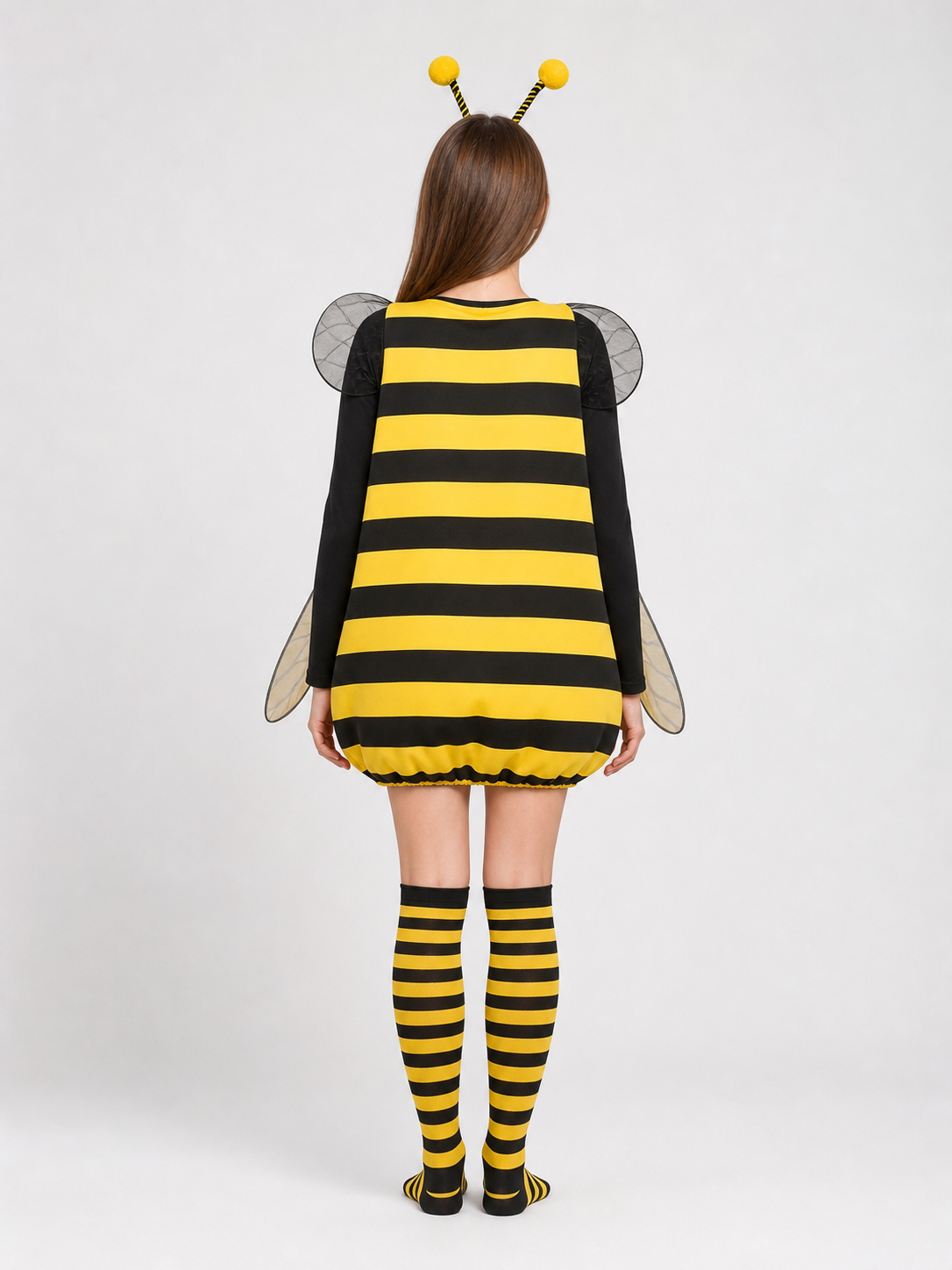 Bee Costume with Wings and Antennae