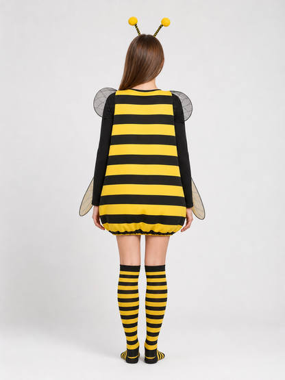 Bee Costume with Wings and Antennae