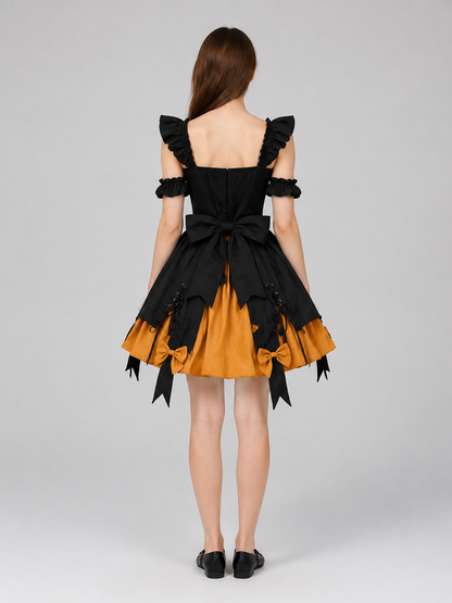 Carnival Costume: Lolita-Style Dress back view