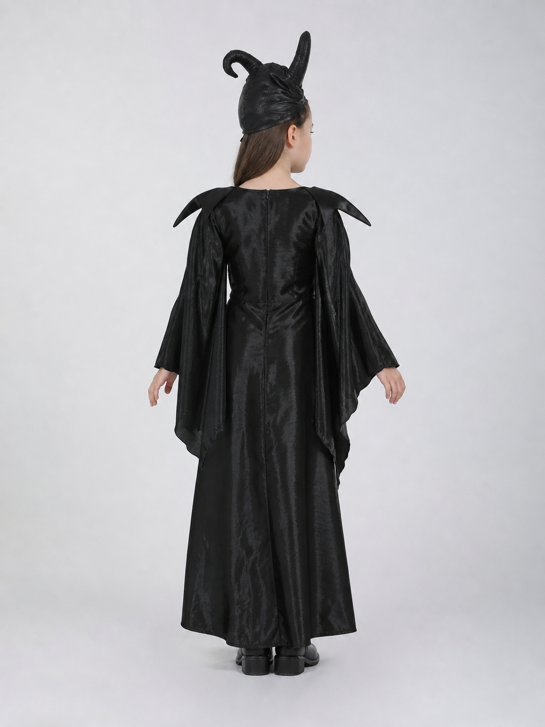 Halloween Costume: Dress and Horned Headpiece