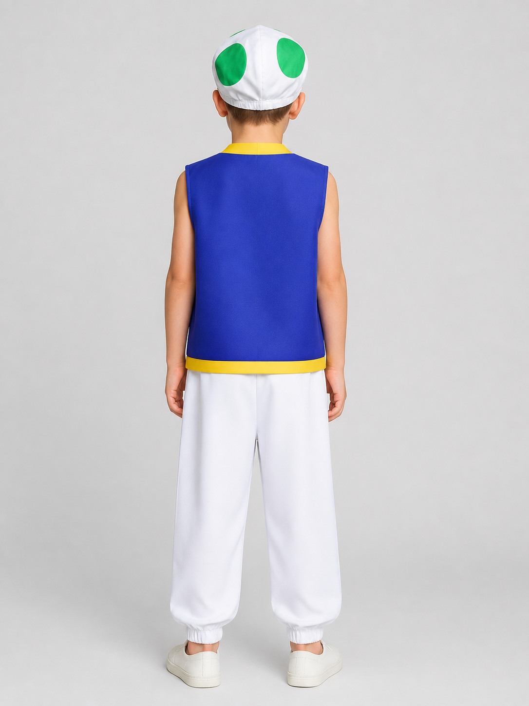 Rosalina Cosplay Costume: Top, Pants, and Hat back view