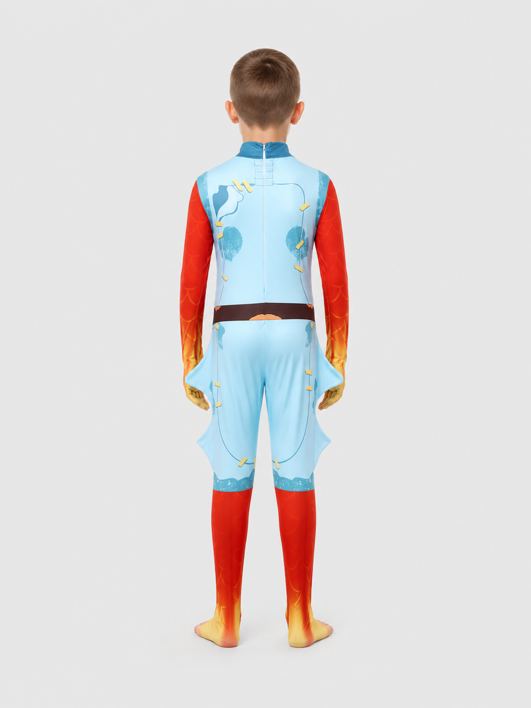 Fortnite Fishstick Cosplay Jumpsuit for Performances back view