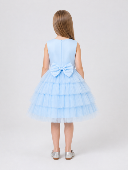 European Tulle Tutu Dress for Girls’ Birthday Celebrations