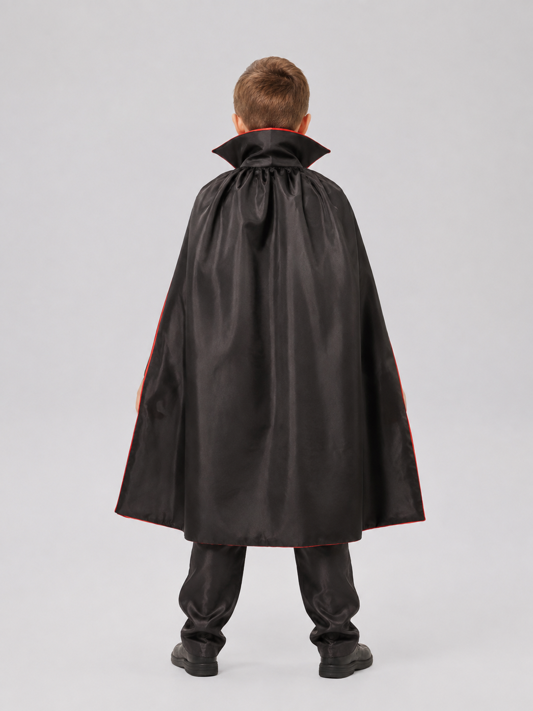 Children's Vampire Costume with Cape back view