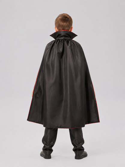 Children's Vampire Costume with Cape back view