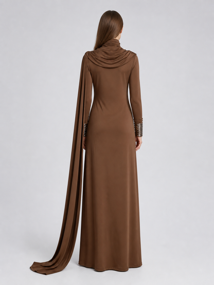 Brown Amilyn Holdo Cosplay Dress