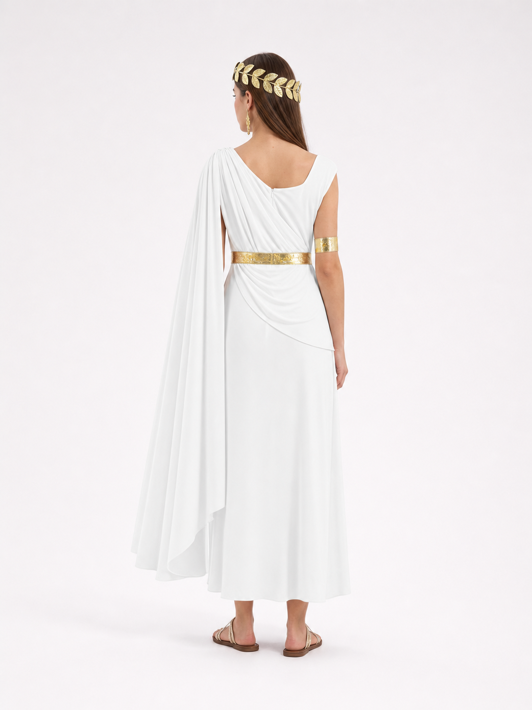 Greek-Style Costume Dress with Accessories